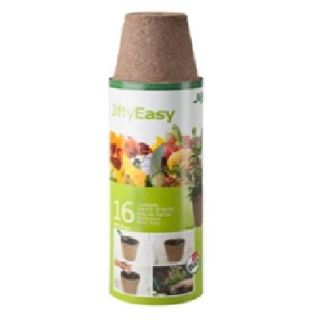 Compra JIFFY POT REDONDO Ø 8x8 cm. alto, agujero (16 Unid.). en la tienda online Fito Agrícola