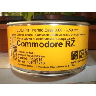 Compra LECHUGA COMMODORE RZ Pildorada (5.000 Semillas). en la tienda online Fito Agrícola