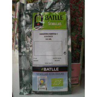 Compra ZANAHORIA NANTESA 5 ECOLÓGICA (100 gr.). en la tienda online Fito Agrícola