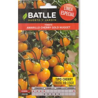 Compra TOMATE CHERRY GOLD NUGGET (Cerca de 50 Semillas). en la tienda online Fito Agrícola
