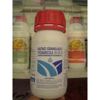 Compra ABONO GRANULADO FITOAGRICOLA 15-15-15 (250 gr.) en la tienda online Fito Agrícola