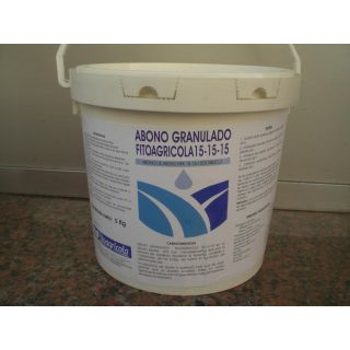 Compra ABONO GRANULADO FITOAGRICOLA 15-15-15 (5 Kgr.) en la tienda online Fito Agrícola