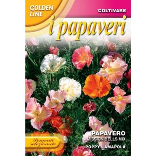 Compra AMAPOLA MISSION BELLS MIX (3 gr.). en la tienda online Fito Agrícola
