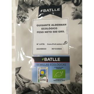 Compra GUISANTE ALDERMAN ECOLÓGICO (500 gr.) en la tienda online Fito Agrícola