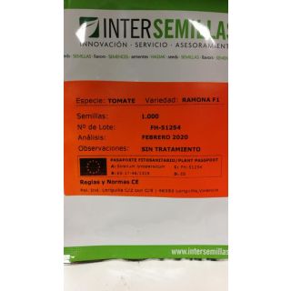 Compra TOMATE RAMONA F-1 (1000 Semillas) en la tienda online Fito Agrícola
