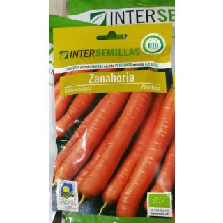 Compra ZANAHORIA NANTESA 2 ECOLÓGICA (100 gr.). en la tienda online Fito Agrícola
