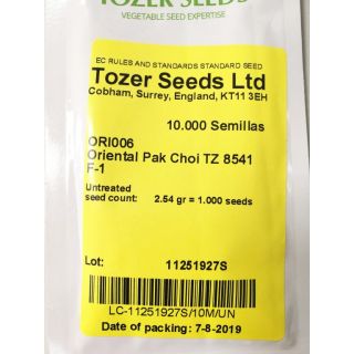 Compra PAK CHOI OPTIMIST (10.000 Semillas). en la tienda online Fito Agrícola