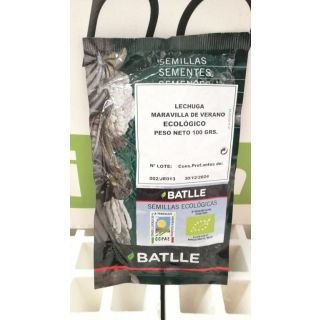 Compra LECHUGA MARAVILLA DE VERANO ECOLÓGICA Sel. Maresme (100 gr.) en la tienda online Fito Agrícola