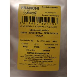 Compra CALABAZA SERPIENTE DE SICILIA (100 gr.). en la tienda online Fito Agrícola