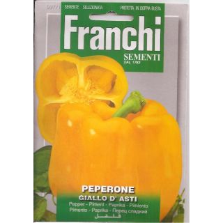 Compra PIMIENTO AMARILLO D´ASTI (50 gr.). en la tienda online Fito Agrícola