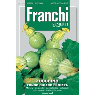 Compra CALABACÍN REDONDO CLARO DE NIZA (500 gr.). en la tienda online Fito Agrícola