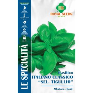 Compra ALBAHACA ITALIANA CLASICA Sel Tigullio (12 gr.). en la tienda online Fito Agrícola