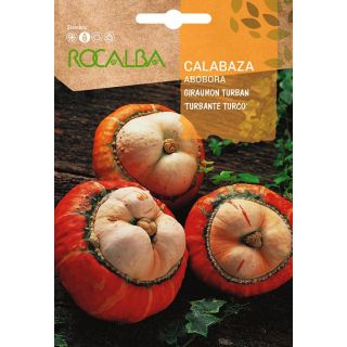 Compra CALABAZA TURBANTE TURCO (5 gr.). en la tienda online Fito Agrícola