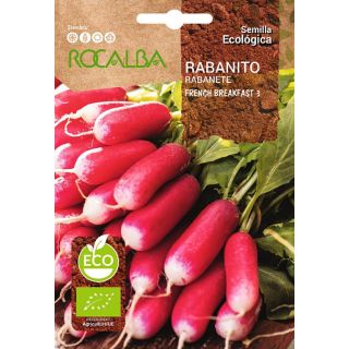 Compra RABANITO FRENCH BREAKFAST 3 BIO (500 gr.). en la tienda online Fito Agrícola