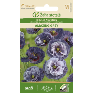 Compra AMAPOLA AMAZING GREY BLUE (0,3 gr. - Cerca de 2250 Semillas) en la tienda online Fito Agrícola