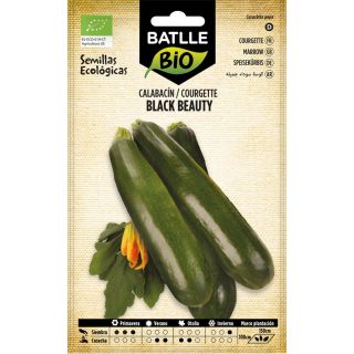 Compra CALABACÍN BLACK BEAUTY ECOLÓGICO (100 gr.) en la tienda online Fito Agrícola