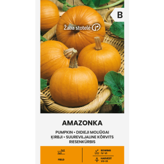 Compra CALABAZA AMAZONKA (1,7 gr. - Cerca de 9 Semillas). en la tienda online Fito Agrícola