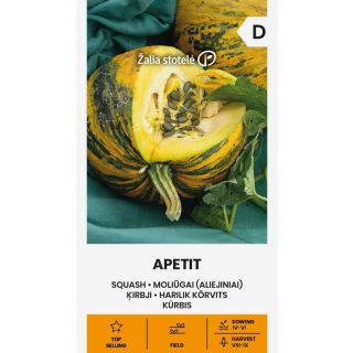 Compra CALABAZA APETIT (2 gr.). en la tienda online Fito Agrícola