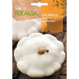 Compra CALABAZA PATISSON BLANC (500 gr.). en la tienda online Fito Agrícola