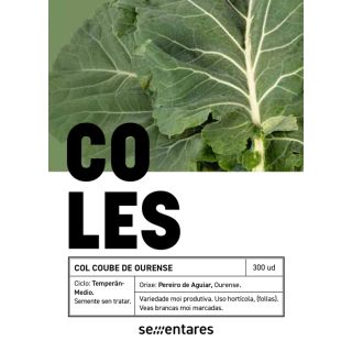 Compra COL BERZA COUBE DE OURENSE (300 Semillas). en la tienda online Fito Agrícola