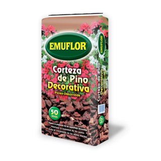Compra CORTEZA DE PINO Decorativa Fina 10/20 mm. (Palé 48 sacos de 50 l.) en la tienda online Fito Agrícola