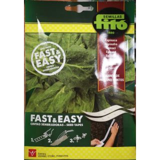Compra ESPINACA GIGANTE DE INVIERNO SANTOS CINTAS SEMBRADORAS (5 Metros). en la tienda online Fito Agrícola