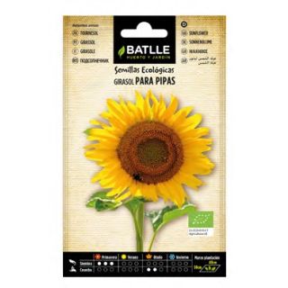 Compra GIRASOL PARA PIPAS ECOLÓGICO (3,5 gr.) en la tienda online Fito Agrícola