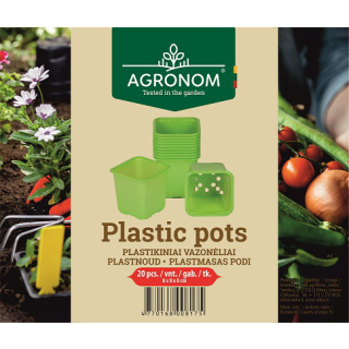 Compra MACETAS DE PLÁSTICO VERDE 8 CM. (20 Unid.) en la tienda online Fito Agrícola