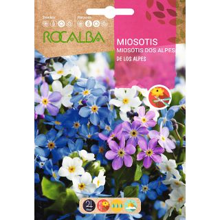 Compra MIOSOTIS NO ME OLVIDES MULTICOLOR (1 gr.). en la tienda online Fito Agrícola