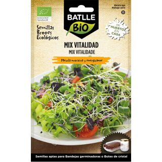 Compra MIX VITALIDAD MICROGREENS ECOLÓGICOS (15 gr.). en la tienda online Fito Agrícola
