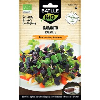 Compra RABANITO MICROGREENS ECOLÓGICO (18 gr.). en la tienda online Fito Agrícola