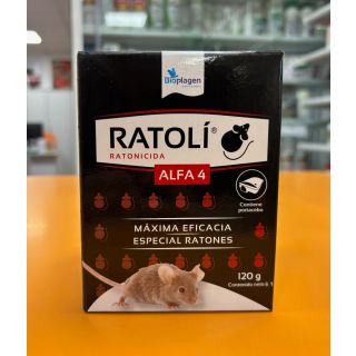 Compra RATOLI ALFA RATON CEBO FRESCO (120 gr.) + Portacebos en la tienda online Fito Agrícola