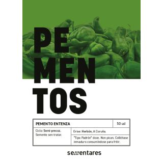 Compra PIMIENTO ENTENZA (50 Semillas). en la tienda online Fito Agrícola