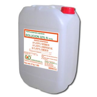 Compra ABONO LÍQUIDO SOLUCIÓN N32 (Palé de 32x24 Kgr.). en la tienda online Fito Agrícola