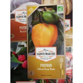 Compra PIMIENTO CALIFORNIA ORANGE WONDER AB (30 Semillas). en la tienda online Fito Agrícola