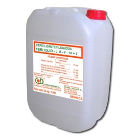 Compra ABONO LÍQUIDO FERLIQUID 8-4-10 +1Mg (24 Kgr.). en la tienda online Fito Agrícola